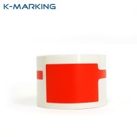 开玛(K-MARKING) K2099/T10 红色线缆标签 38*25+40 100片/卷