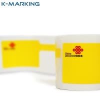 开玛(K-MARKING) K0993/T10 定制黄色线缆标签 45*30+35 100片/卷