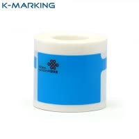 开玛(K-MARKING) K0995/T10 定制蓝色线缆标签 45*30+35 100片/卷