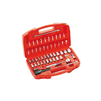 捷科(JETECH) SK1/4-51SP 51件套1/4系列公英制组套工具(塑盒）