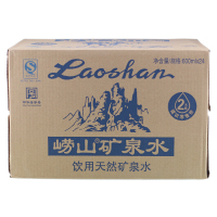 崂山矿泉水 550ml*24瓶/箱-（箱）