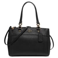 【直营】蔻驰(COACH)Brooke Carryall 拉链款真皮单肩包斜挎包手提杀手包 女包