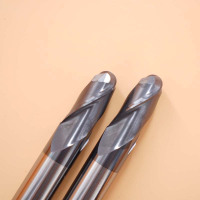 整体钨钢二刃球刀R7*28*Φ14*100*2F