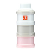 好孩子奶粉盒宝宝奶粉罐婴儿奶粉格密封储存罐分装便携三层容量大