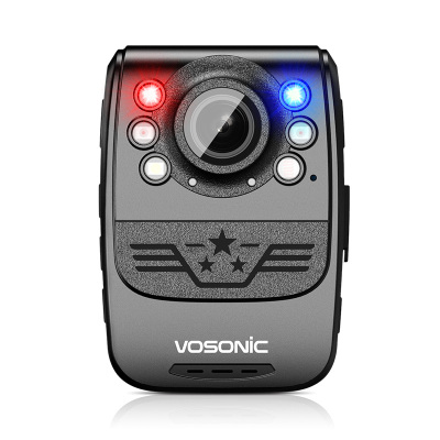 群华（VOSONIC）D1 执法记录仪8小时录像 爆闪警示无光红外夜视内置32G