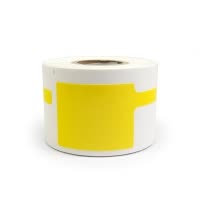 开玛(K-MARKING) K0608/T10 线缆标签/黄 40*32+40 100片/卷