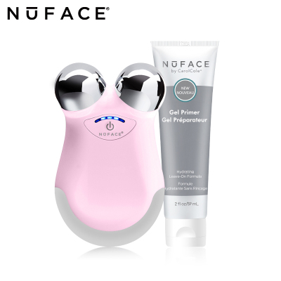Nuface美国进口电子美容仪mini糖果粉 ATP胶原蛋白去皱提拉紧 EMS/微电流脸部提升轮廓 NuFace瘦脸便携