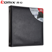 齐心(COMIX)XSW A2104 商务名片册 二段八格480枚