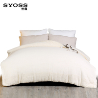 丝蕴(SYOSS)有网长绒棉棉花胎200*200cm棉胎被芯220*240