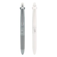 晨光文具本味热可擦中性笔 按动款 0.5多色笔芯 AKPH3503 单支装 白色