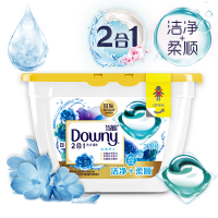 当妮(Downy)洁净柔顺2合1洗衣凝珠(淡雅罗兰)20颗/盒 非洗衣液 不加柔顺剂也能持久留香 杨幂同款