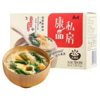 康师傅即食汤芙蓉鲜蔬汤 76G 9.5g*8人份/盒 冻干即冲即食速食汤早餐饱腹夜宵食品