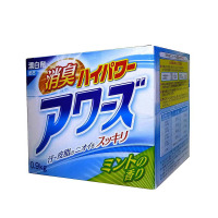 [强力消臭]火箭石碱 日本进口 强力消臭洗衣粉 900g 0.9KG