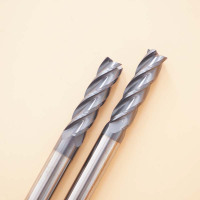 整体钨钢四刃铣刀Φ6.55*30*Φ8*100*4F