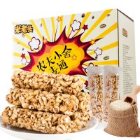 米老头 休闲零食办公 年货零食大礼包 麦通600g芝麻味
