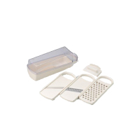 [厨房小工具]YOSHIKAWA 吉川 多功能菜果切丝切片器 塑料 263*85*89 切丝器