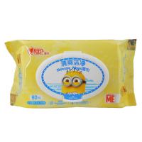 (DT)心相印 XYA080 洁肤系列湿纸巾 80片装 1包/提(计价单位:提)