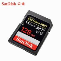 J SANDISK(闪迪)ExtremePro SD卡128G读取170M SDXC 128G