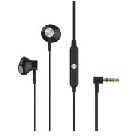 Sony/索尼 STH32 立体声有线耳机入耳式防水防尘运动耳塞通话线控带麦 黑色