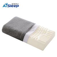 睡眠博士AiSleep 泰国天然乳胶枕 大颗粒释压枕头 椰梦乳胶释压按摩枕