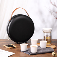 SCP 旅行茶具 SCP-3362 便携式拎包茶具套装企业定制(价格是单套价格)