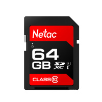 朗科（Netac）P600 64GB SD卡 高速版 80MB/s 单反数码相机内存卡 高清摄像机SDHC存储卡