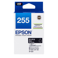 爱普生(EPSON) T2551黑色原装墨盒 适合XP-821/ 721/ 701/ 801打印机