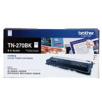 兄弟(brother) TN-270BK 原装黑色粉盒 适用9010/3040/3070打印机