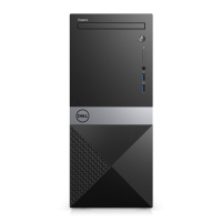 戴尔(DELL)Vostro 3070-D14N8B 台式商用电脑整机21.5英寸 (i5-8400 4GB 1T 集显 黑)