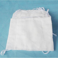 洪波 18层脱脂纱布口罩防风打磨劳保口罩 1个