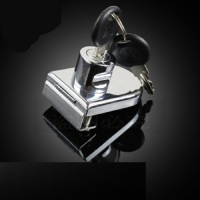 宏建 柜子锁 柜门锁玻璃柜门锁具 单个装