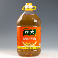 龙大 食用油 调和油5L装 调和油5000ml装 5000ml/桶 4桶/箱 食用植物调和油
