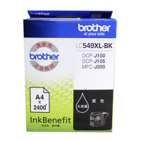 兄弟(brother)LC549XL-BK 黑色原装高容量墨盒