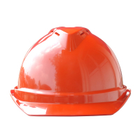 [苏宁自营]工地安全帽 工程工业建筑印字电力劳保施工透气头盔 头部防护 2个装