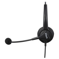 北恩(HION)FOR600 话务员电话机耳机 电脑双插头 可调音静音