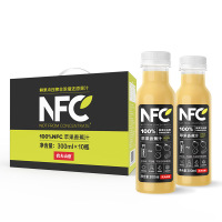 农夫山泉 NFC果汁饮料 100%NFC苹果香蕉汁300ml*10瓶 礼盒