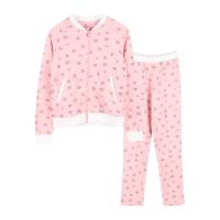 红豆居家(Hodohome)春季家居服套装女士长袖运动居家服套装