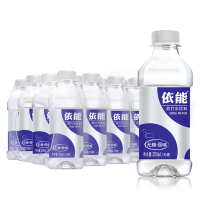 依能 加锌 无糖无汽弱碱苏打水 饮料 350ml*24瓶 量贩箱装(塑包箱装随机发)