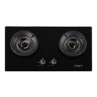 创尔特（Chant）BE91台嵌两用双头灶 大火燃气灶 钢化防爆玻璃面板 一级能效 液化气