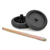 2206 灰色100L加厚户外桶 大号物业环卫垃圾桶