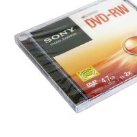 索尼(SONY)DVD-RW 2速4.7G可重复擦写单片盒装空白光盘