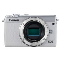 佳能(Canon) EOS M100 白色单机身不含镜头 数码微单相机 约2420万像素
