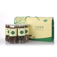 岭味(Lingwei) 兴安佳礼菌菇大礼包 大兴安岭野生菌菇礼盒 5罐/盒