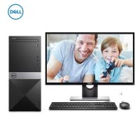 戴尔(DELL)成就Vostro3000系列 19.5英寸屏 (其他Intel平台 G5400 4GB 1TB 集显 无光驱)商用办公 家用娱乐 企业采购 台式电脑