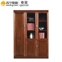 奇冠 三门书柜 1350*460*2000 QG-D0039