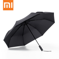 小米(MI)雨伞自动折叠伞晴雨伞 黑色(X)