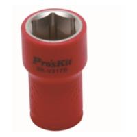 宝工 Pro'sKit SK-V317B VDE 1000V公制套筒 3/8"*17mm满两件起购