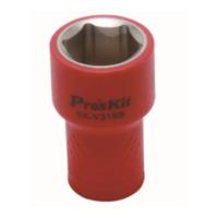 宝工 Pro'sKit SK-V319B VDE 1000V公制套筒 3/8"*19mm满两件起购