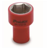 宝工 Pro'sKit SK-V321B VDE 1000V公制套筒 3/8"*21mm