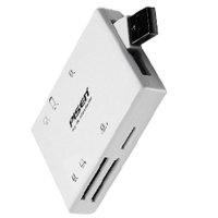 品胜 读卡器 多合一读卡器(苹果白)(原全能王读卡器II) 支持SD/MS/XD/CF/TF/M2单位:个